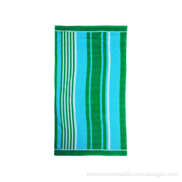 stripe beach towel